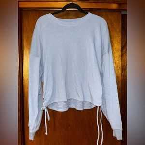 American eagle blue top